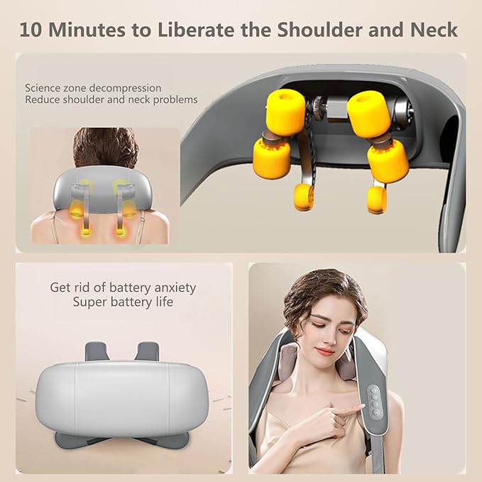 Goletsure Massagers for Neck and Shoulder with Heat